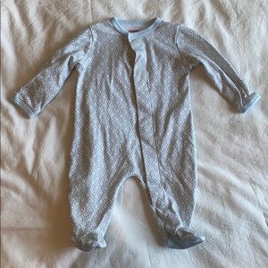 Magnetic Me 0-3 Months onesie Baby blue & Grey